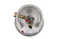 Toon details voor ALUMINIUM LPG FLES MULTIKRAAN MET ACME AANSLUITING Afbeelding van ALUMINIUM LPG FLES MULTIKRAAN MET ACME AANSLUITING