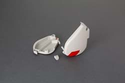 Toon details voor RIGHT LEAD BAR/CASE END CAP F35 PRO TITANIUM Afbeelding van RIGHT LEAD BAR/CASE END CAP F35 PRO TITANIUM