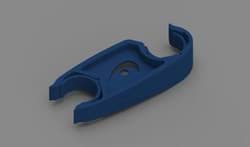 Toon details voor RACK HOLDER BLUE FOR CARRY-BIKE RESTYLING Afbeelding van RACK HOLDER BLUE FOR CARRY-BIKE RESTYLING