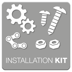 Toon details voor INSTALLATION KIT GARAGE SLIDE PRO BIKE Afbeelding van INSTALLATION KIT GARAGE SLIDE PRO BIKE