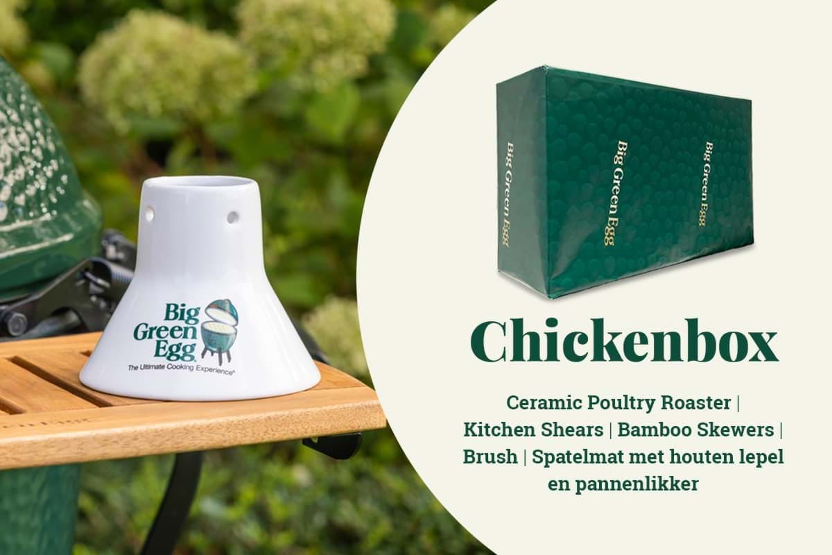 Afbeelding van BIG GREEN EGG CHICKEN BOX VAN € 112,50 VOOR € 65,00