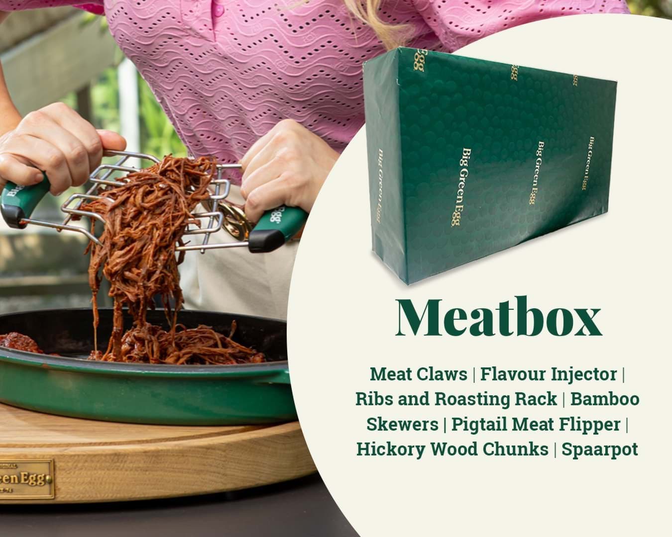Afbeelding van BIG GREEN EGG MEAT BOX VAN € 198,00 VOOR € 99,00