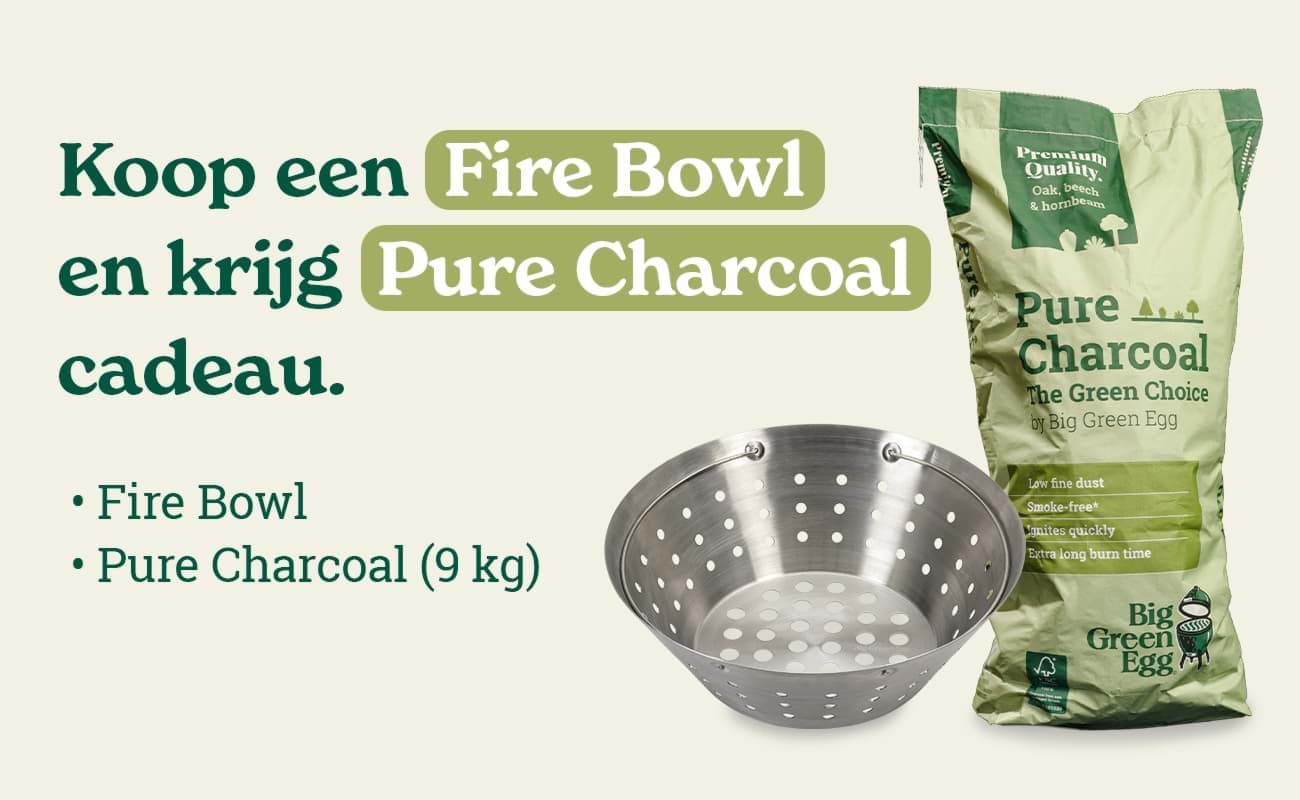 Afbeelding van FIREBOWL + GRATIS ZAK PURE CHARCOAL