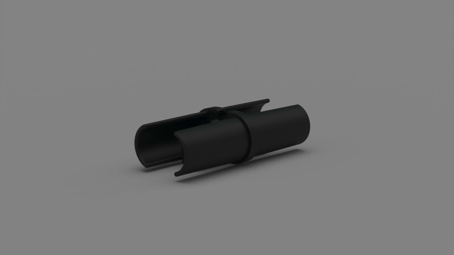 Afbeelding van KIT CONNECITION ROOF RAIL BLACK