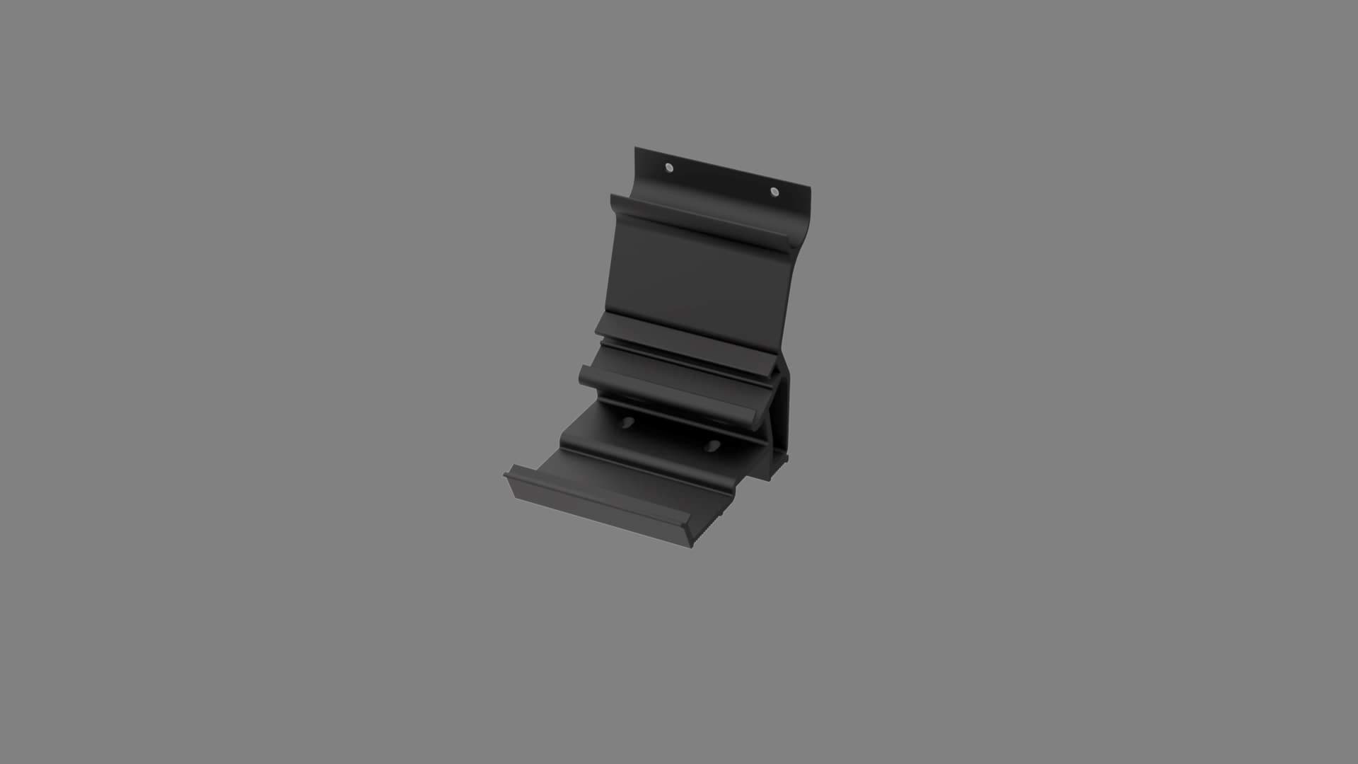 Afbeelding van KIT CENTRAL BRACKET R. RAIL DUCATO BLK