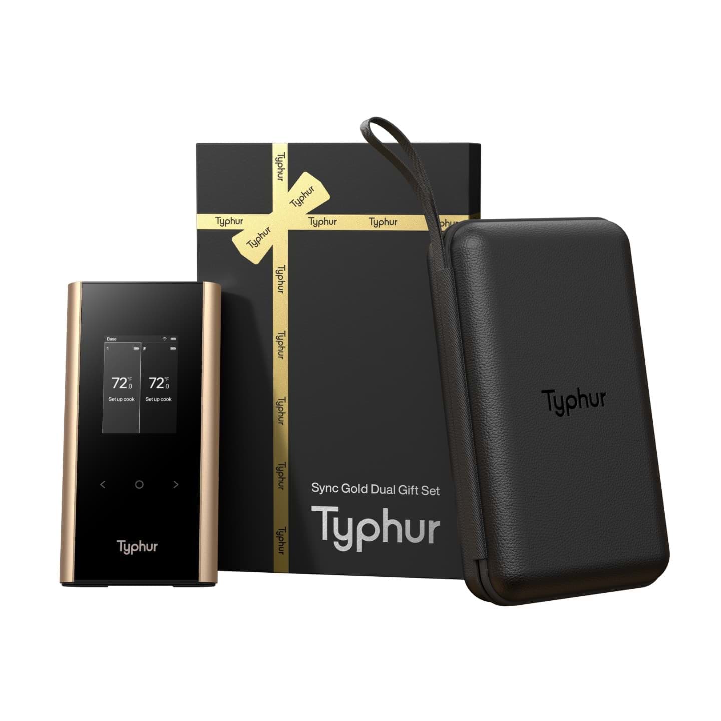 Afbeelding van Typhur Sync Gold Dual Gift Set