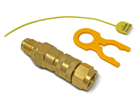 Afbeelding van SNELKOPPELING VULSLANG ALUGAS FLES