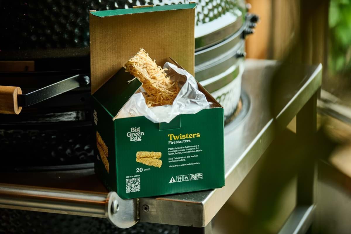 Afbeelding van BIG GREEN EGG TWISTERS FIRESTARTERS