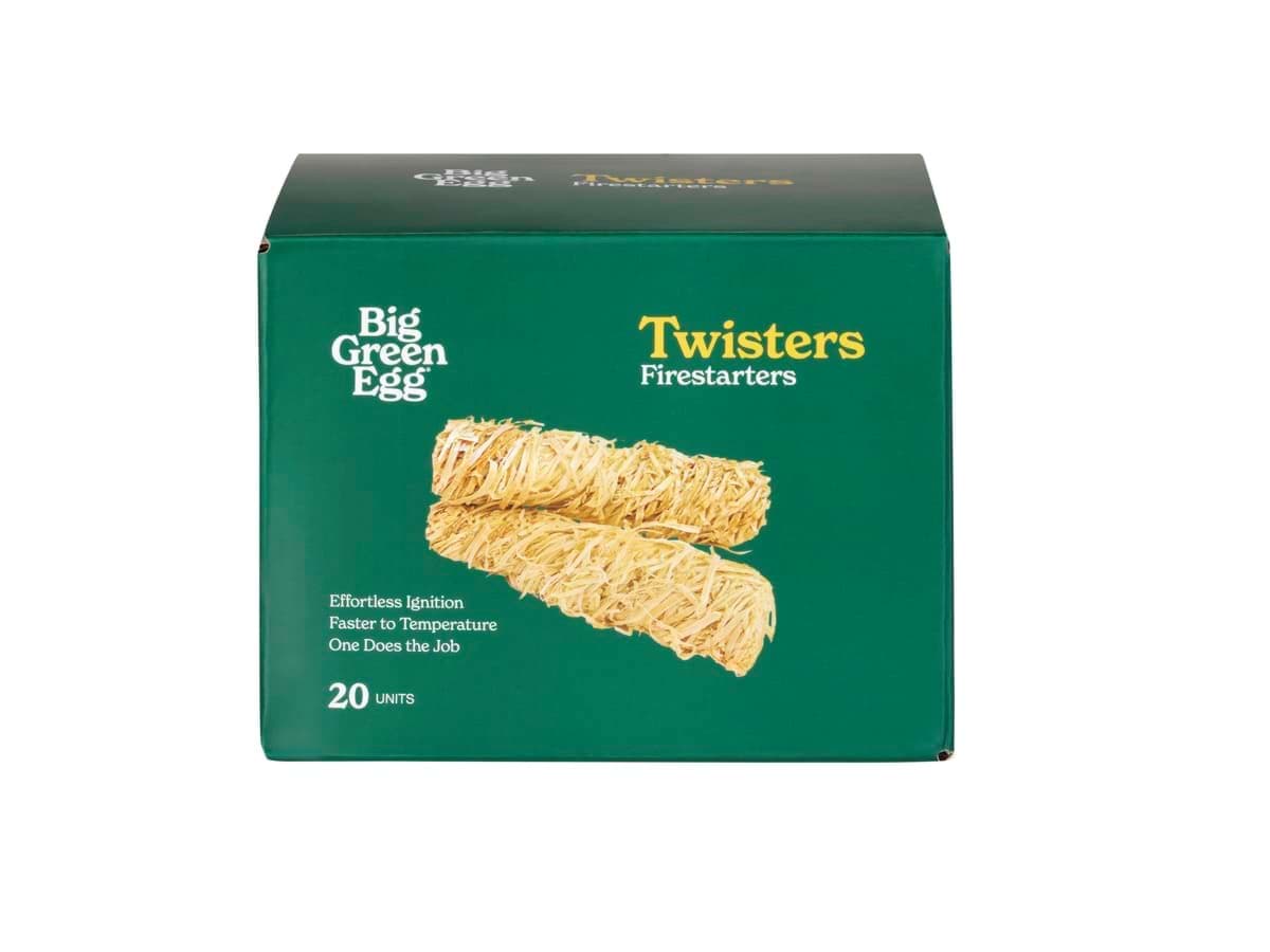 Afbeelding van BIG GREEN EGG TWISTERS FIRESTARTERS