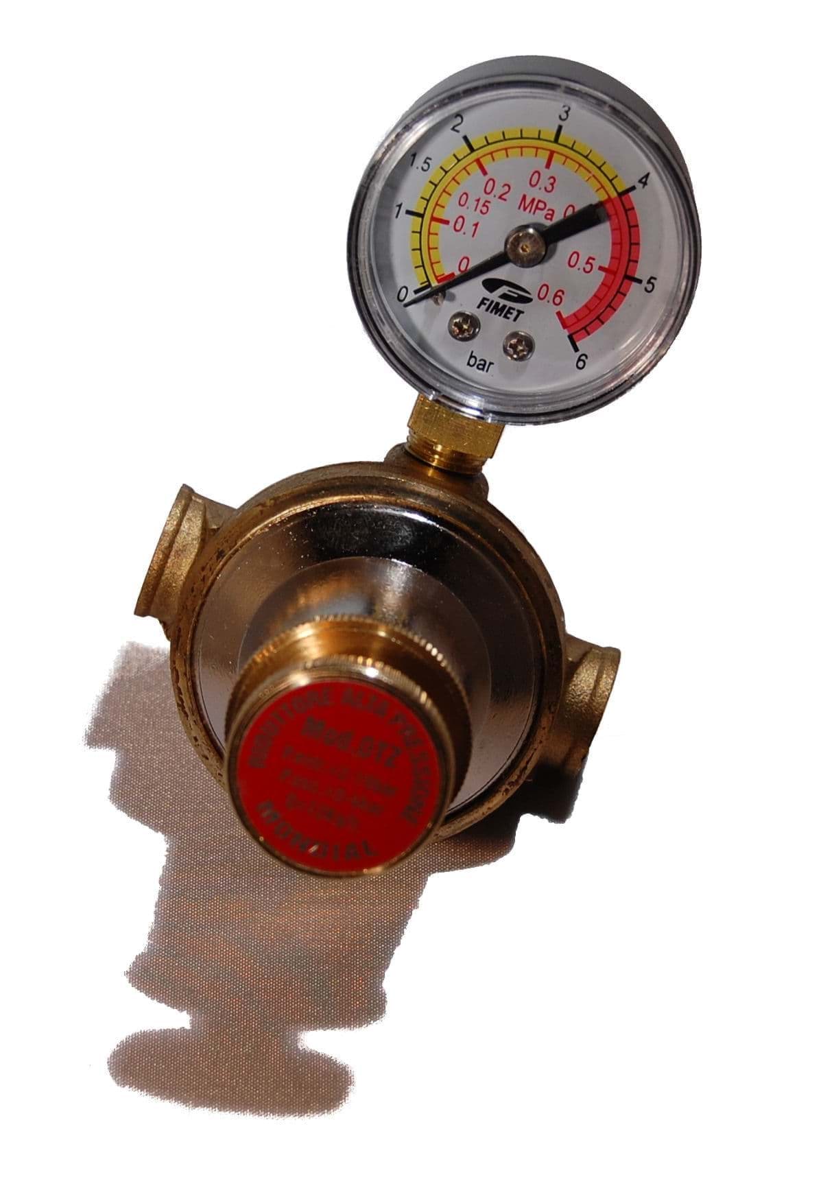 Afbeelding van DRUKREGELAAR 0 TOT 3 BAR MET MANOMETER