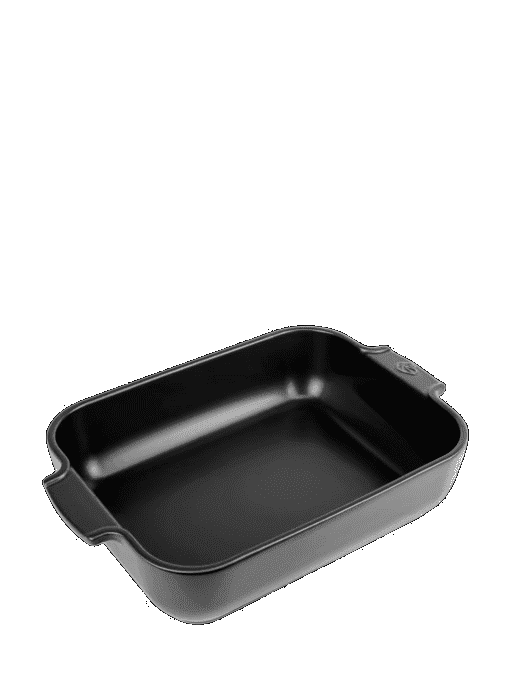 Afbeelding van PEUGEOT APPOLIA OVENSCHAAL RECHTHOEKIG 32 CM NOIR SATIN