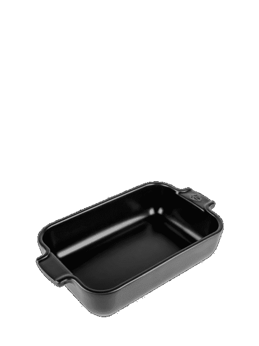 Afbeelding van PEUGEOT APPOLIA OVENSCHAAL RECHTHOEKIG 22 CM NOIR SATIN