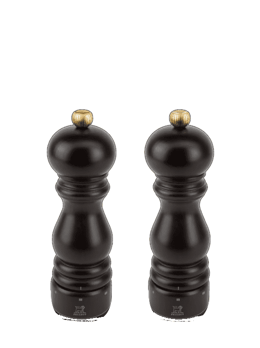Afbeelding van PEUGEOT PARIS DUO PEPER + ZOUTMOLEN U SELECT HOUT CHOCOLADE 18 CM