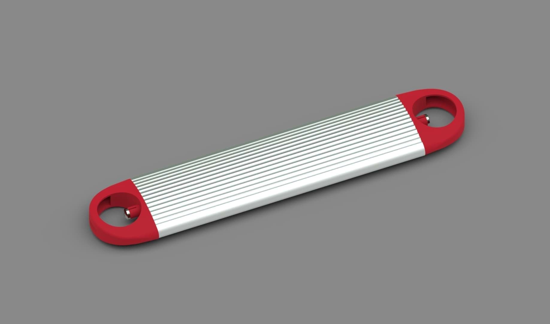 Afbeelding van STEP KIT+RED CAPS 15 RED FOR LADDER