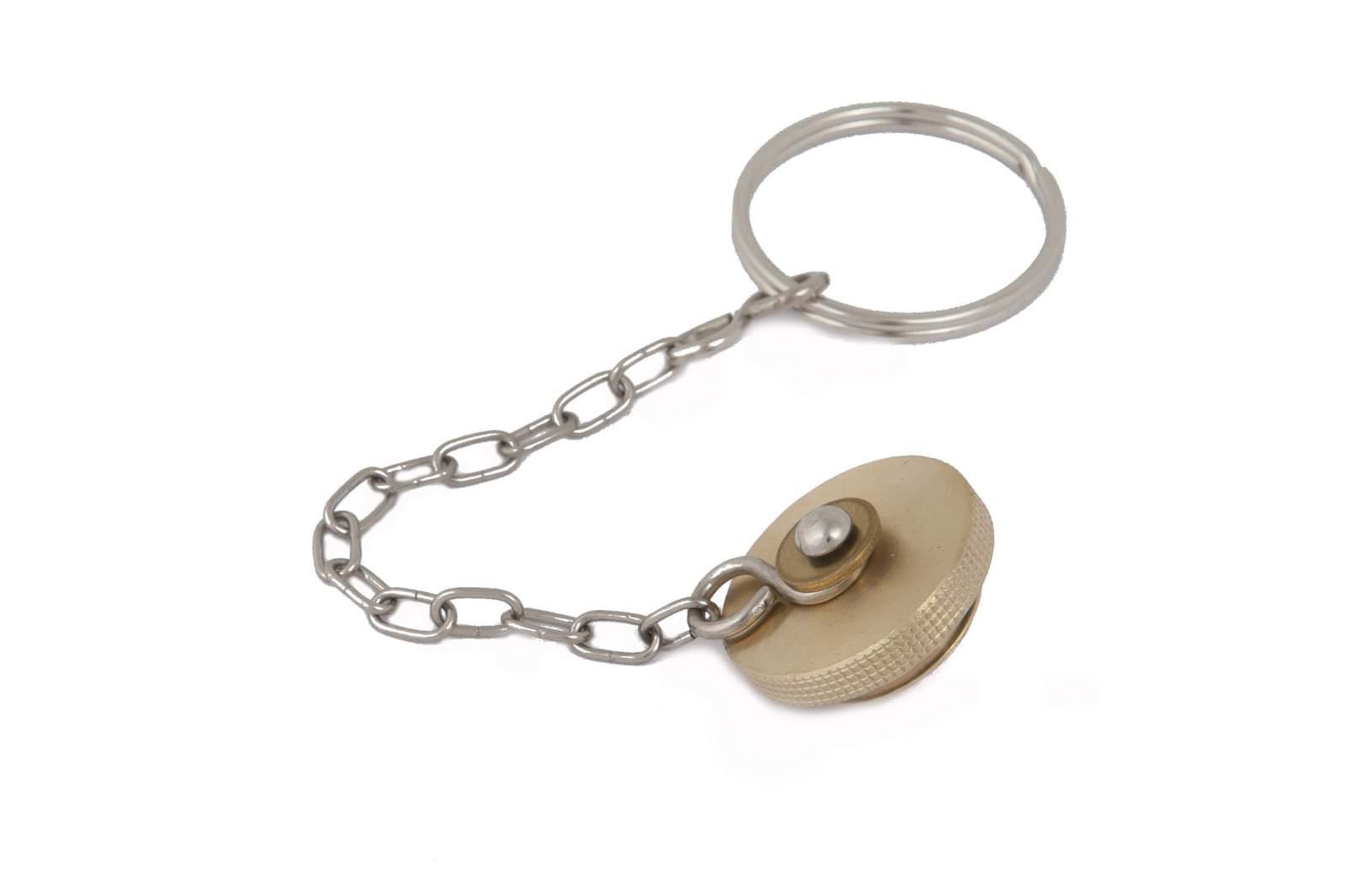 Afbeelding van STOFDOPJE MET KETTING