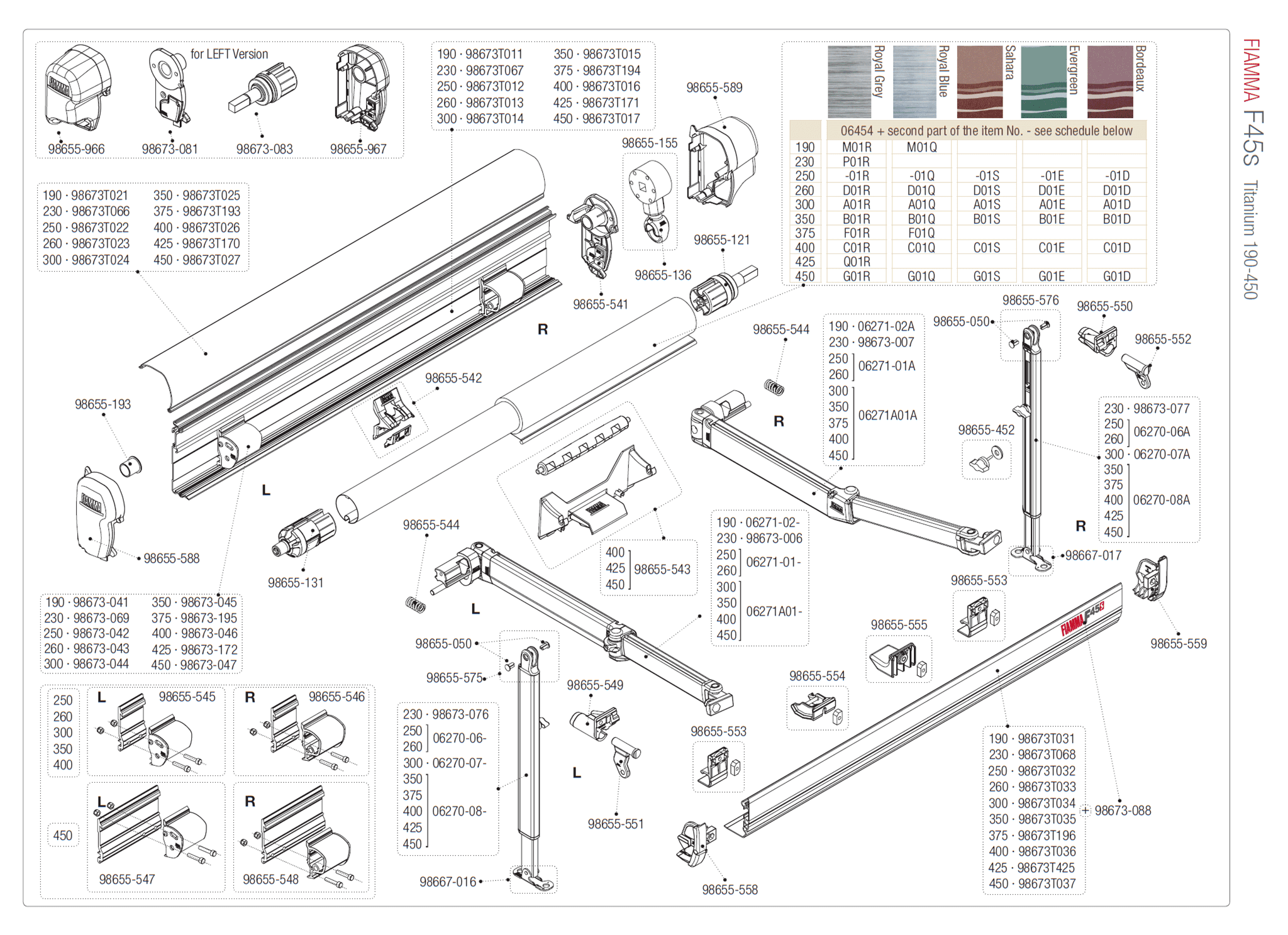 Afbeelding voor categorie F45s Titanium 190-450
