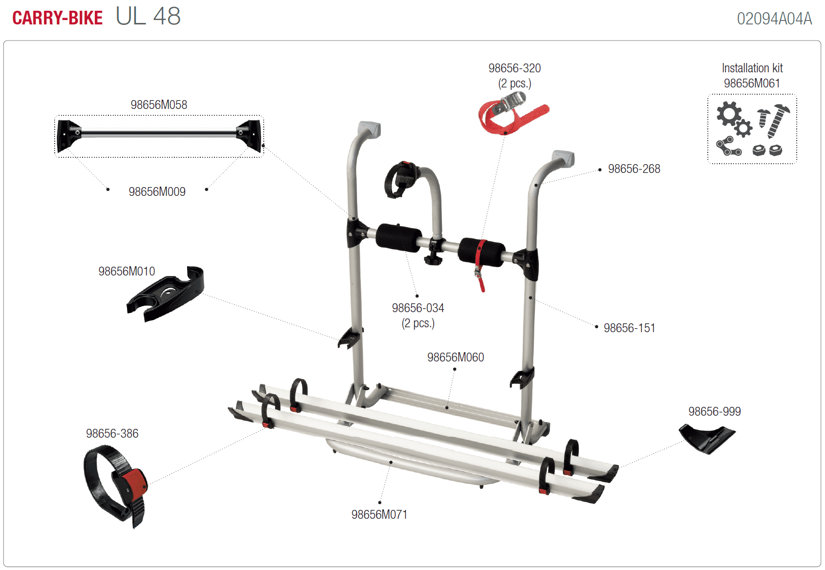 Afbeelding voor categorie Carry-bike UL48 02094A04A
