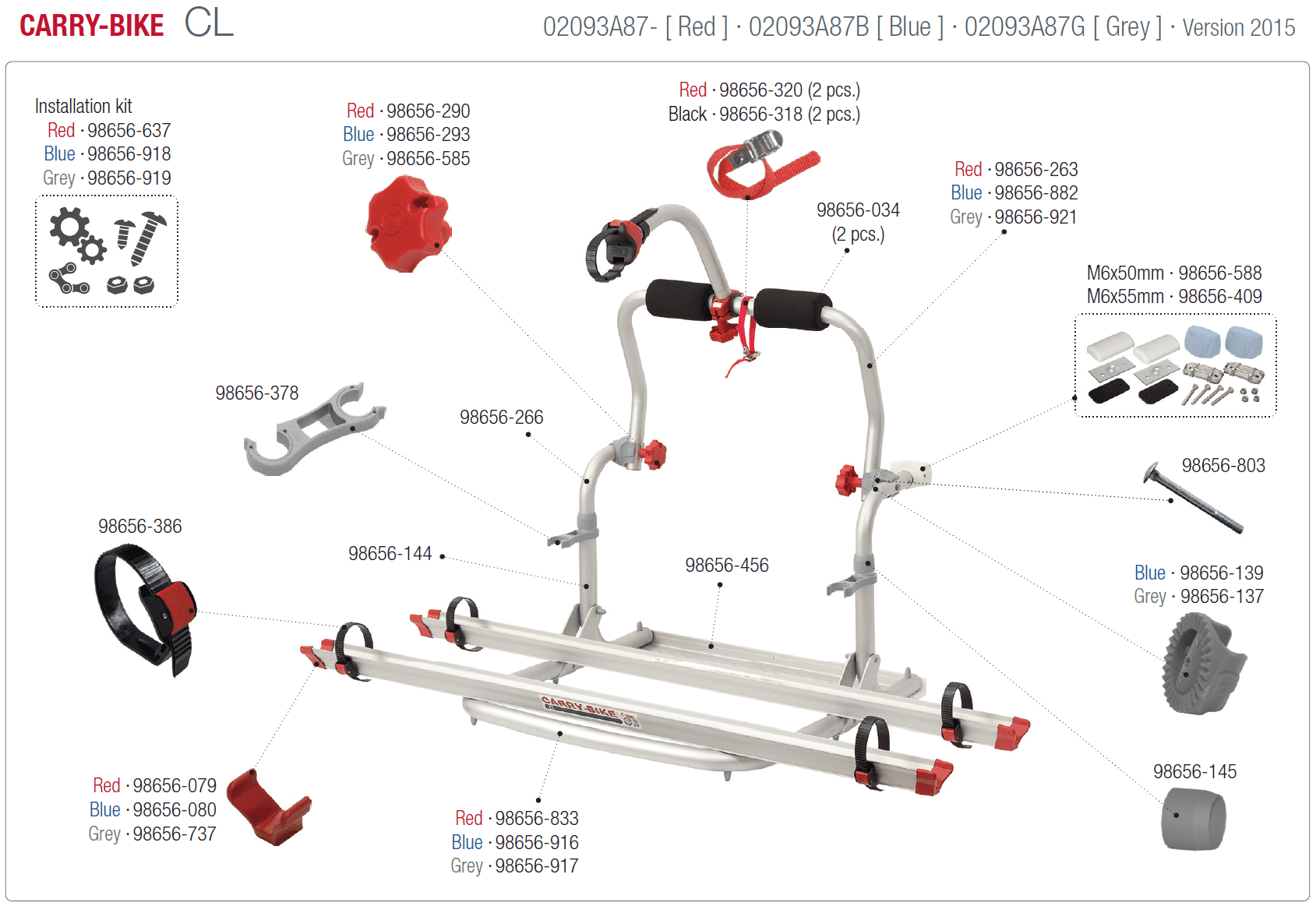 Afbeelding voor categorie Carry-bike CL Version 2015 02093A87(-/B/G)