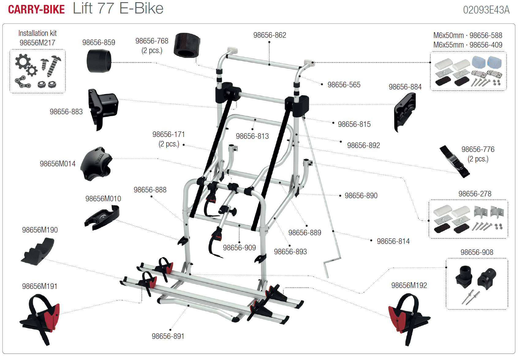 Afbeelding voor categorie Carry-bike Lift 77 E-bike 02093E43A