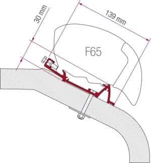 Afbeelding van ADAPTER F80 - F65 LMC - TEC