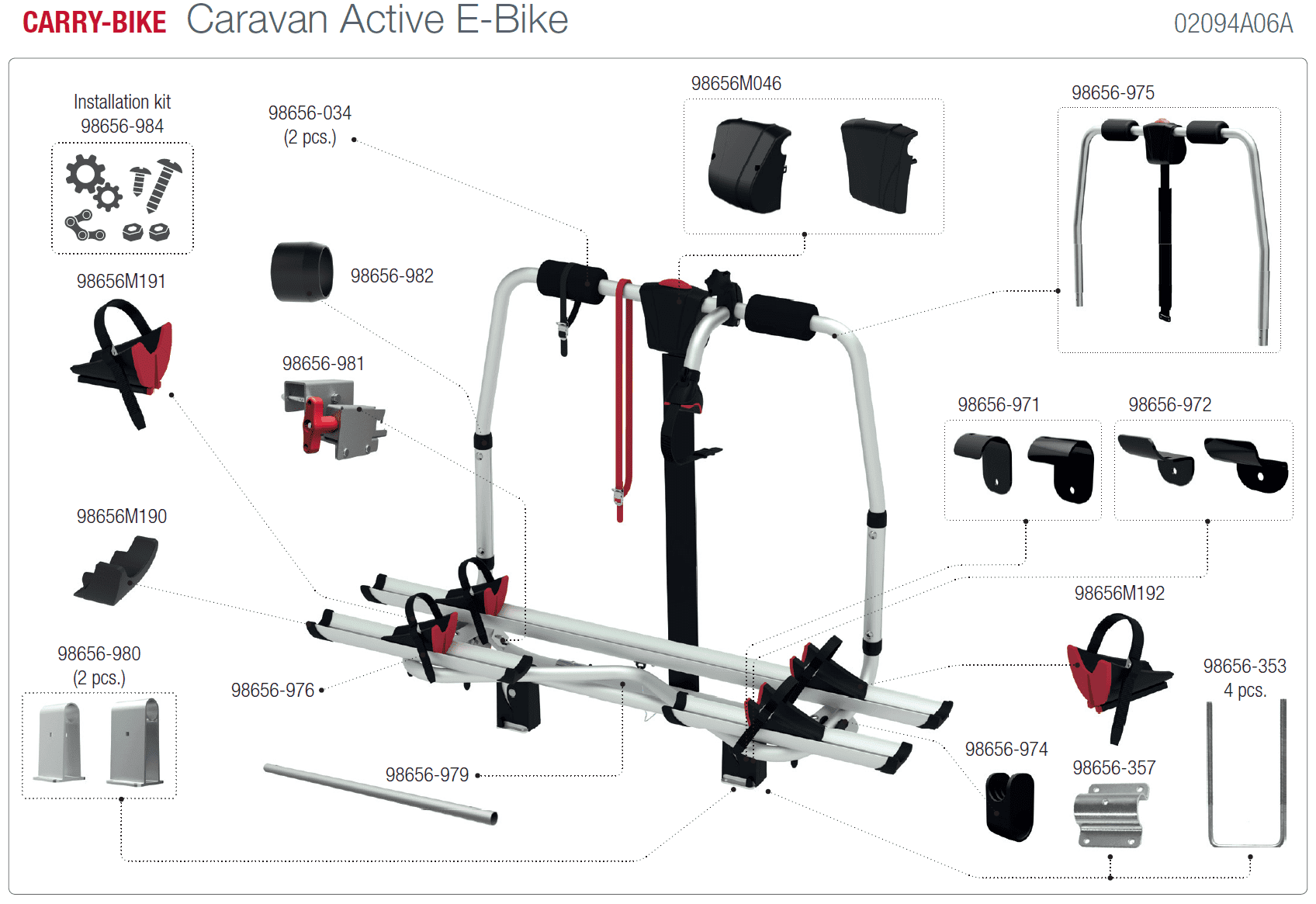 Afbeelding voor categorie Carry-bike Caravan Active E-bike 02094A06A