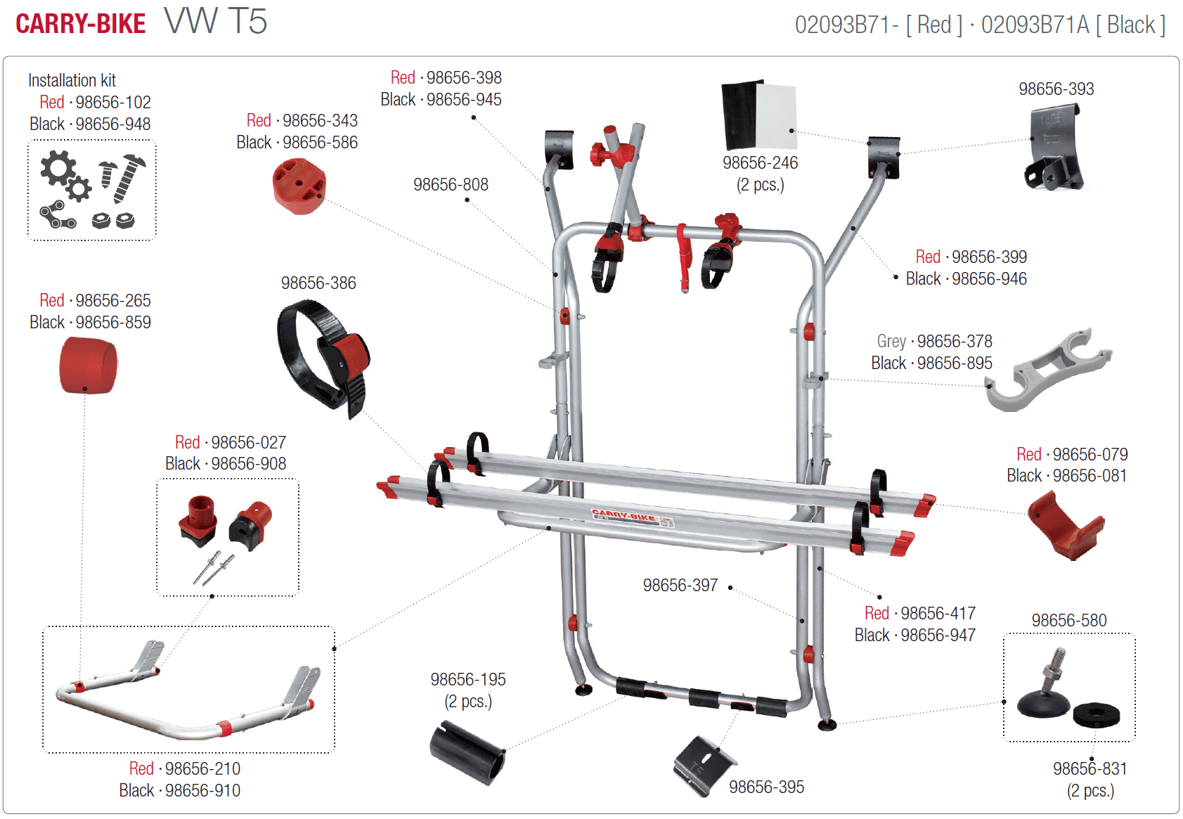 Afbeelding voor categorie Carry-bike VW T5 02093B71(-/A)