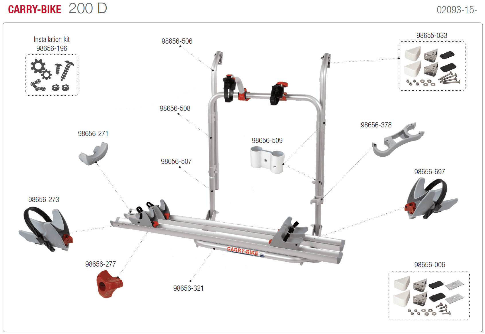 Afbeelding voor categorie Carry-bike 200D 02093-15-