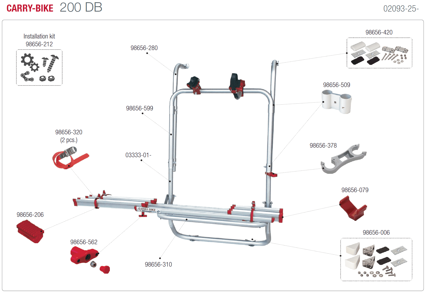 Afbeelding voor categorie Carry-bike 200DB 02093-25-