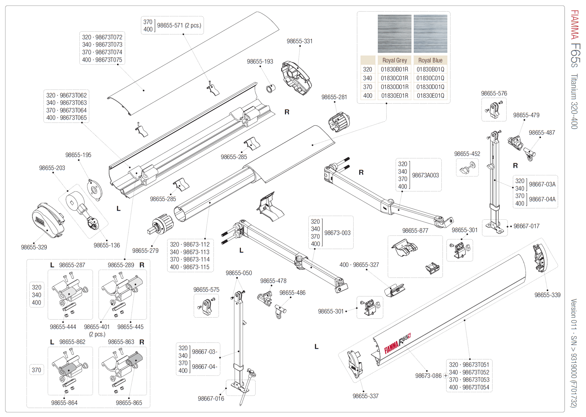 Afbeelding voor categorie F65s Titanium 320-400 (version 011)