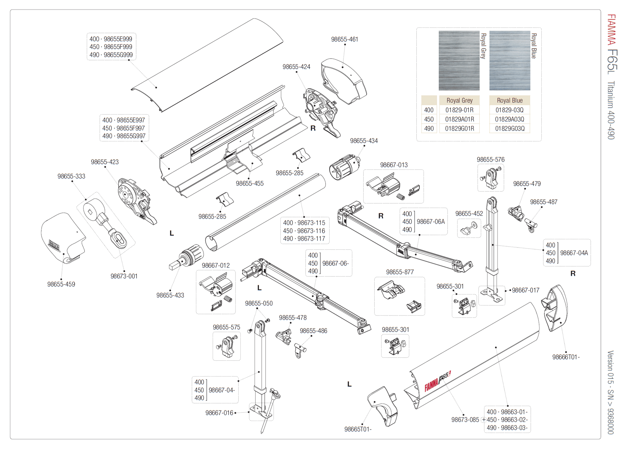 Afbeelding voor categorie F65L Titanium 400-490 (version 015)