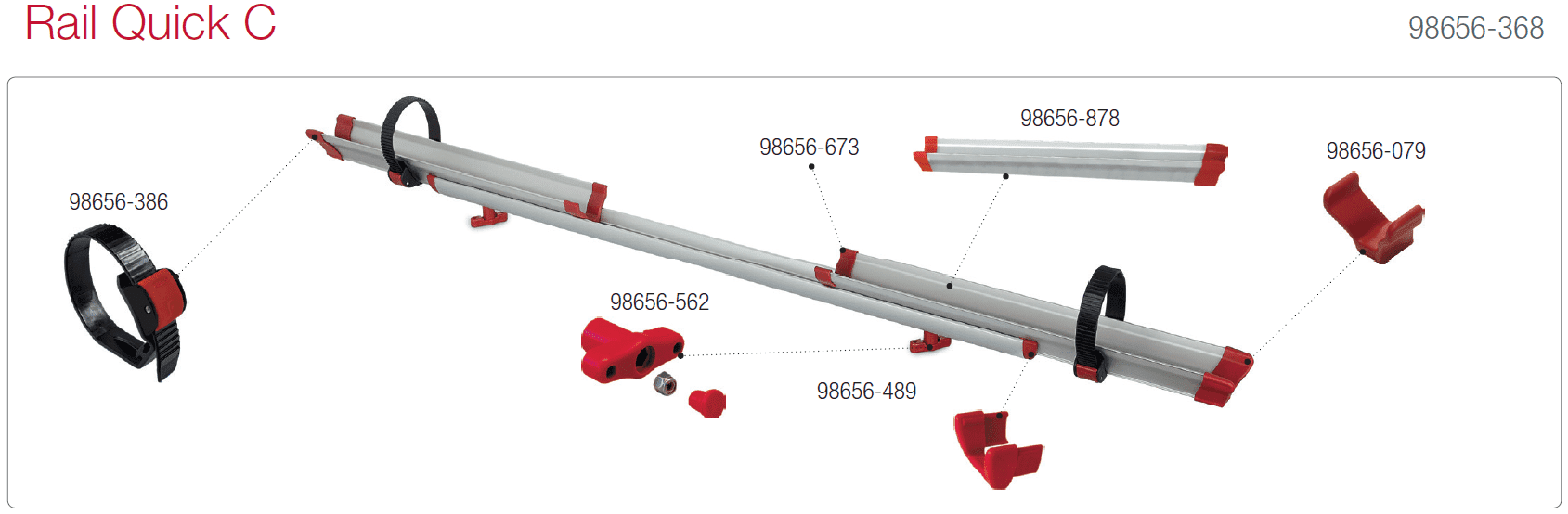 Afbeelding voor categorie Rail Quick C 98656-368