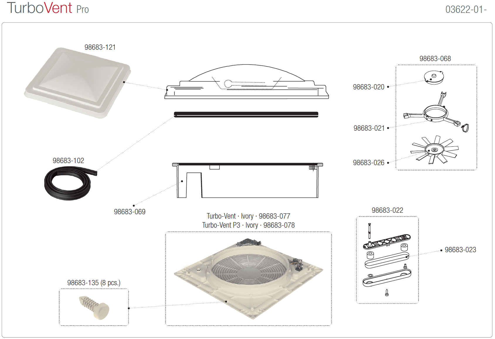 Afbeelding voor categorie Turbo-Vent Pro 03622-01-
