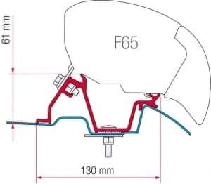 Afbeelding van KIT F80 MB SPRINTER H2 NA 2006 / CRAFTER H2 2006-2016 L1L2L3L4