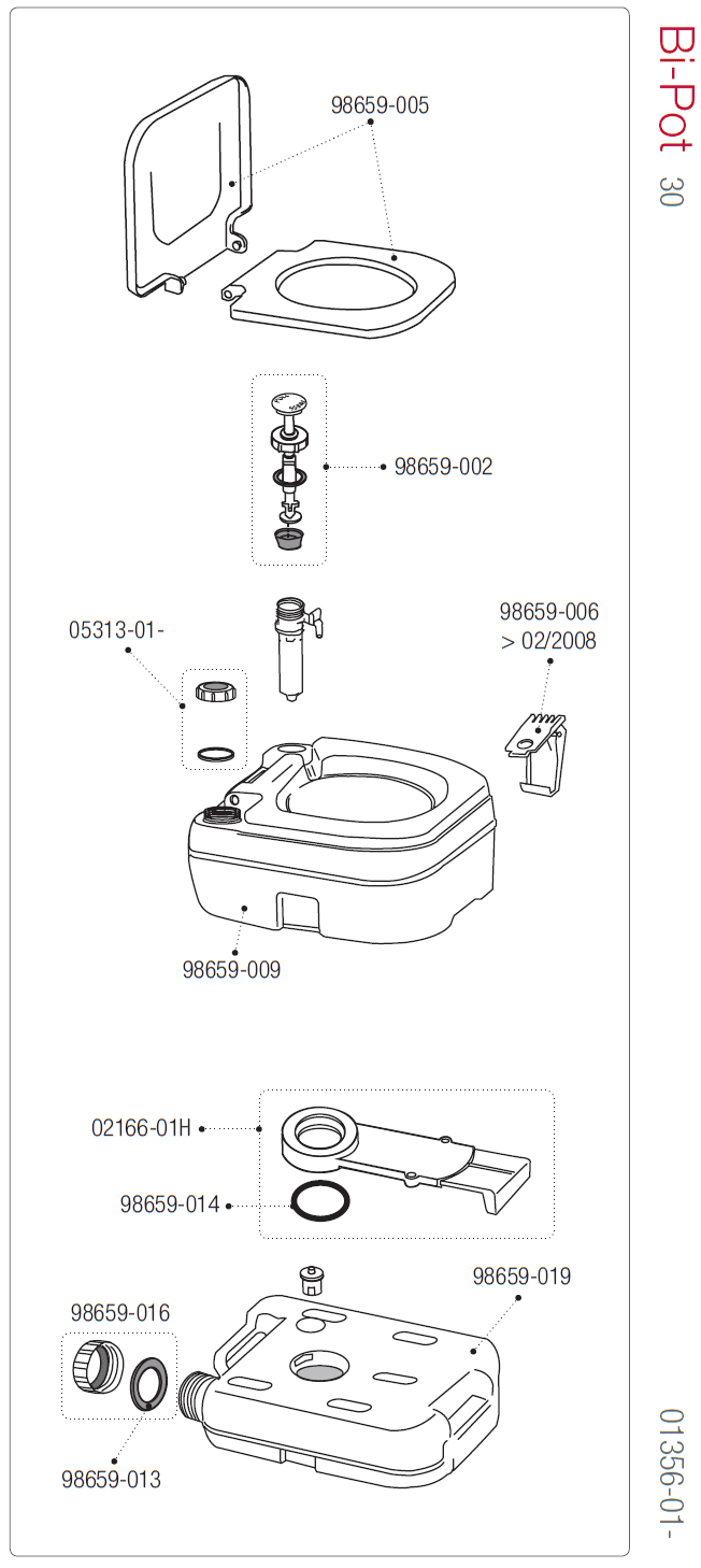 Afbeelding voor categorie Bi-Pot 30  01356-01-
