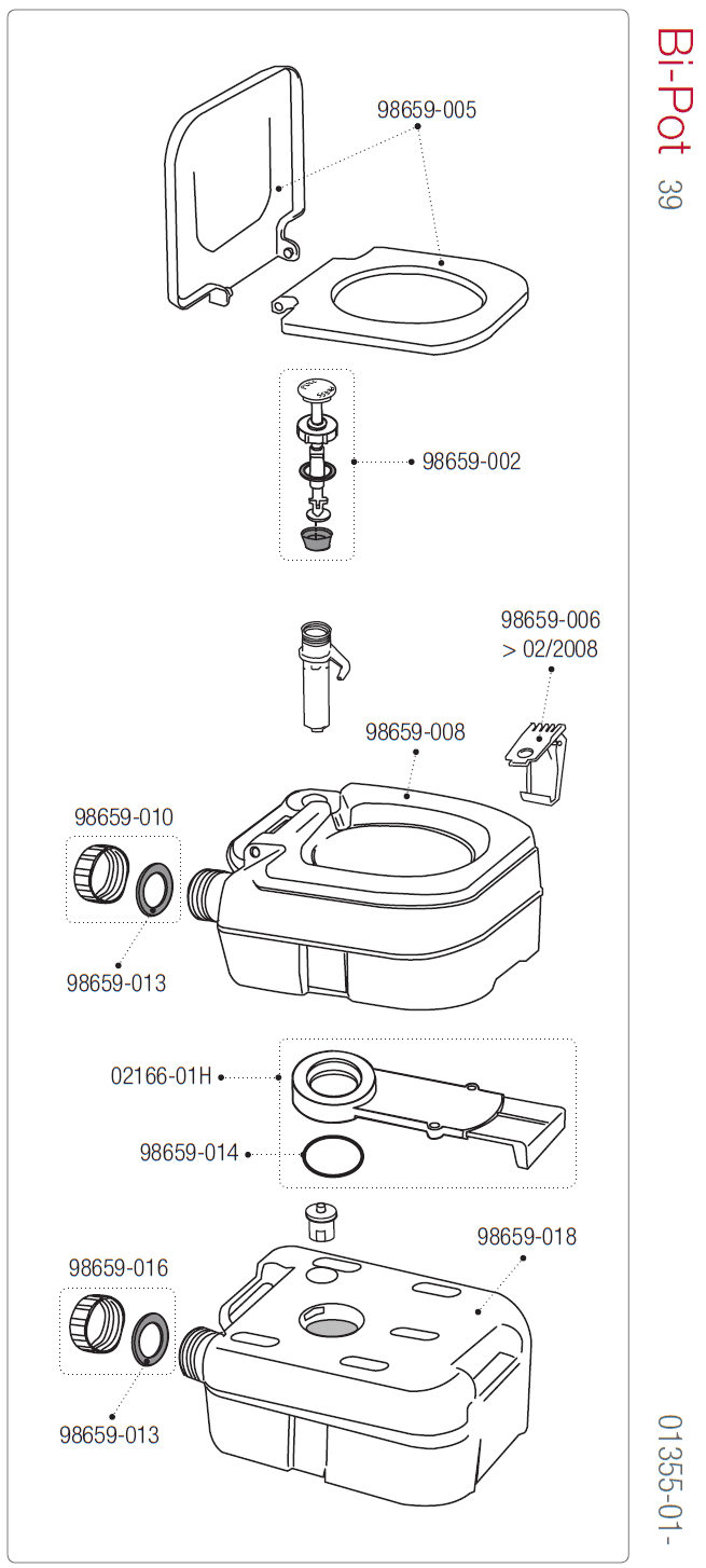 Afbeelding voor categorie Bi-Pot 39  01355-01-