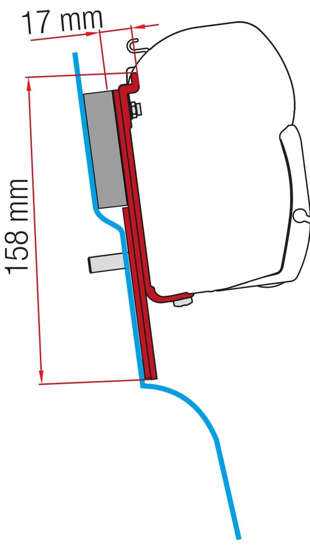 Afbeelding van FIAMMA KIT F45 F43VAN FORD CUSTOM NUGGET 