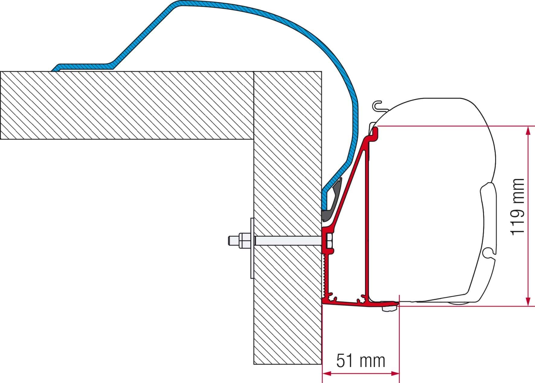 Afbeelding van FIAMMA ADAPTER F45 ARCA 