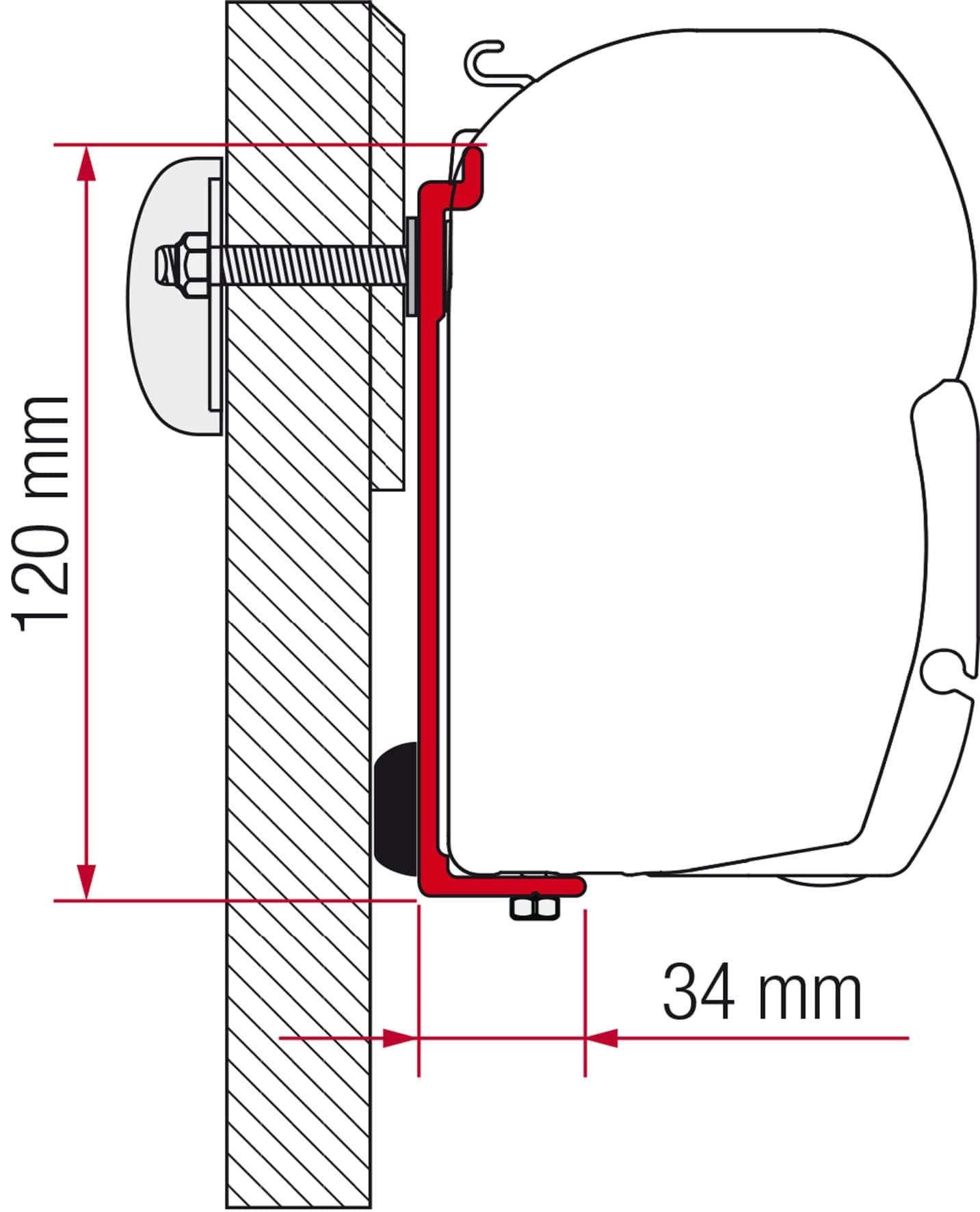 Afbeelding van FIAMMA KIT F45 CHALLENGER - CHAUSSON 