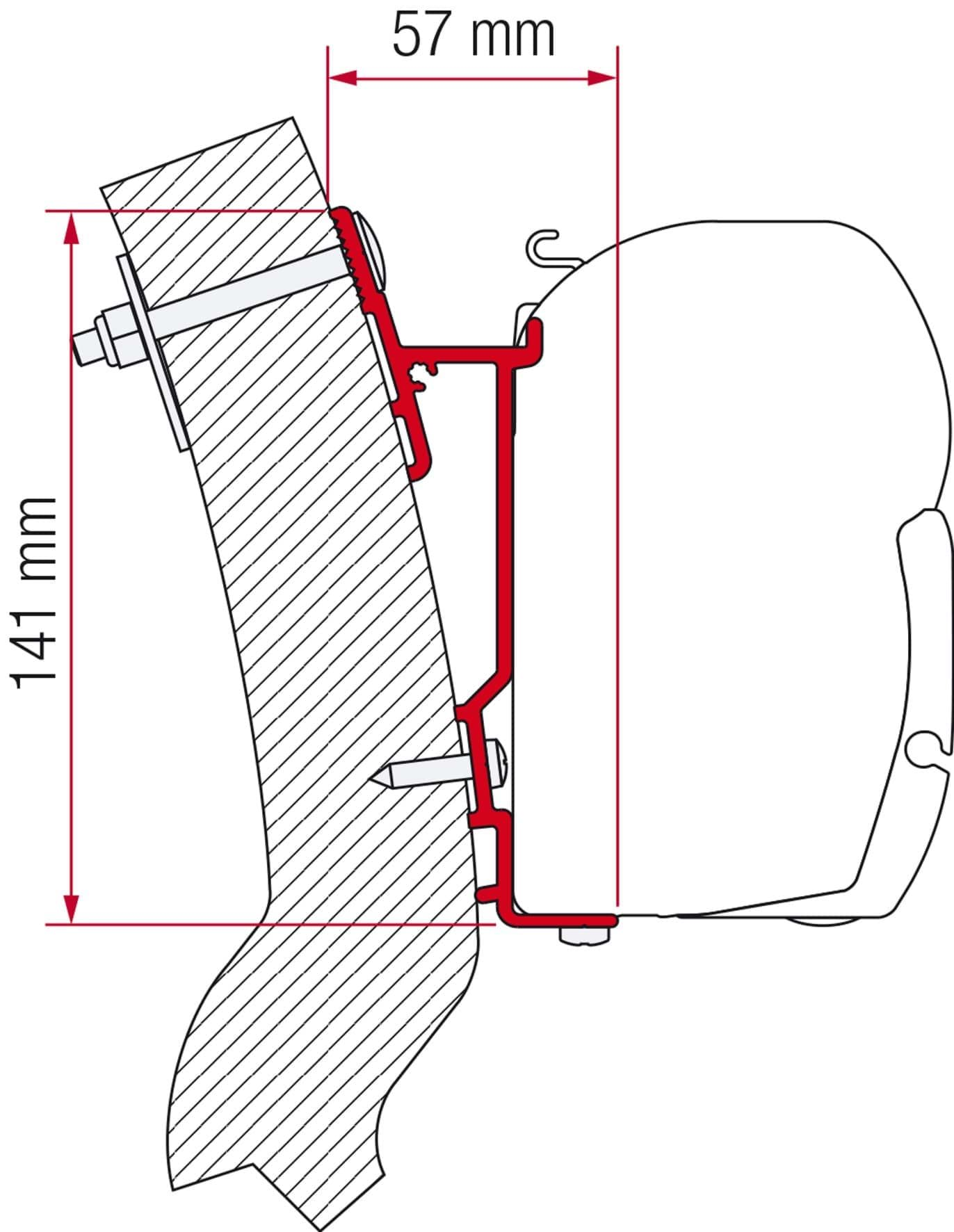 Afbeelding van FIAMMA ADAPTER F45 WINGAMM OASI 