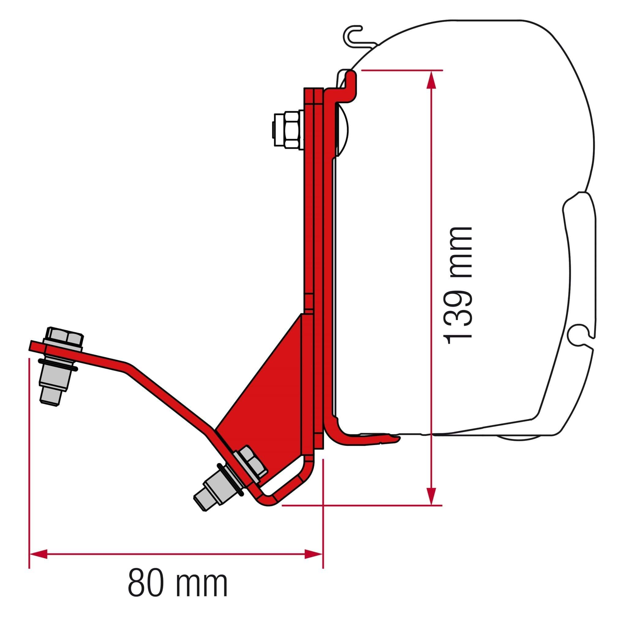 Afbeelding van FIAMMA KIT F45 FIAT DUCATO H2 LIFT ROOF HYMERCAR - POSSL LIFT ROOF