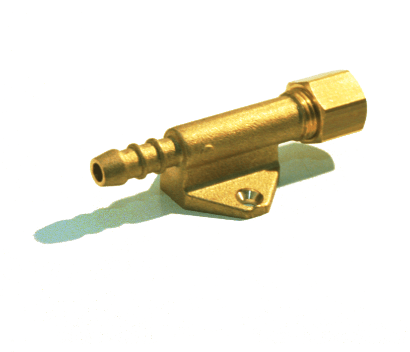 Afbeelding van RECHTE KOPPELING 8 MM x PILAAR OP PLAAT - BLIBOX (SIZE 06)