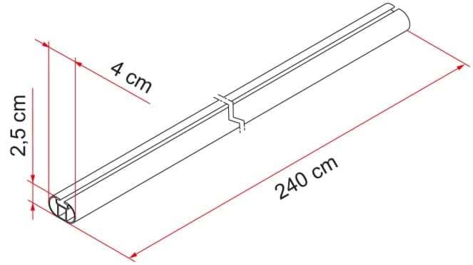 Afbeelding van FIXING BAR PRO L - PER STUK