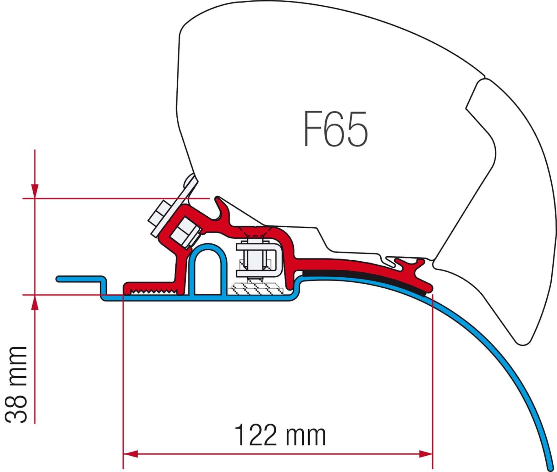 Afbeelding van ADAPTER F65 DUCATO MAXI 04 340