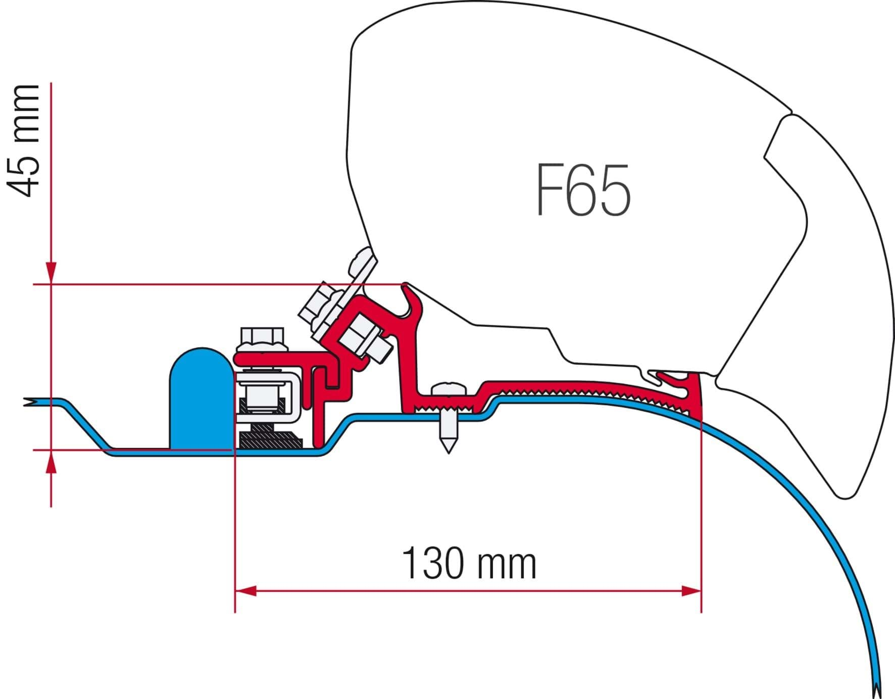 Afbeelding van KIT F80 - F65 IVECO DAILY H2