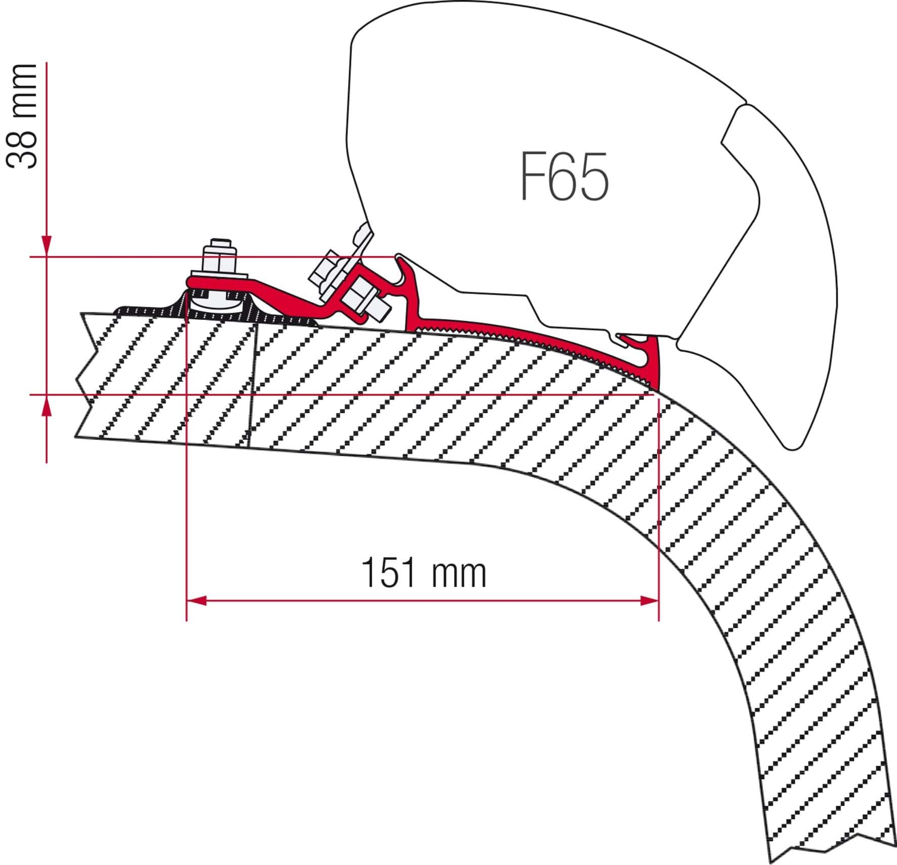 Afbeelding van KIT F80 - F65 GIOTTILINE - FENDT