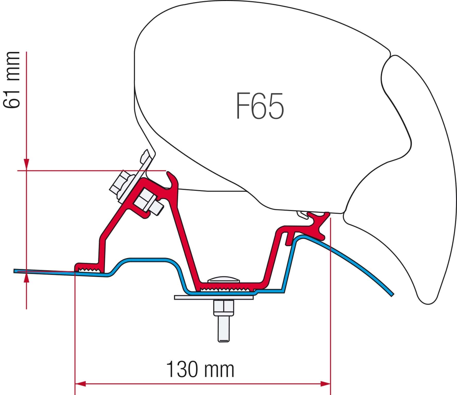 Afbeelding van ADAPTER MERCEDES SPRINTER H2 F65 EAGLE 400