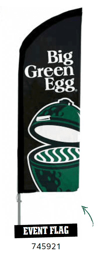 Afbeelding van BIG GREEN EGG EVENT FLAG