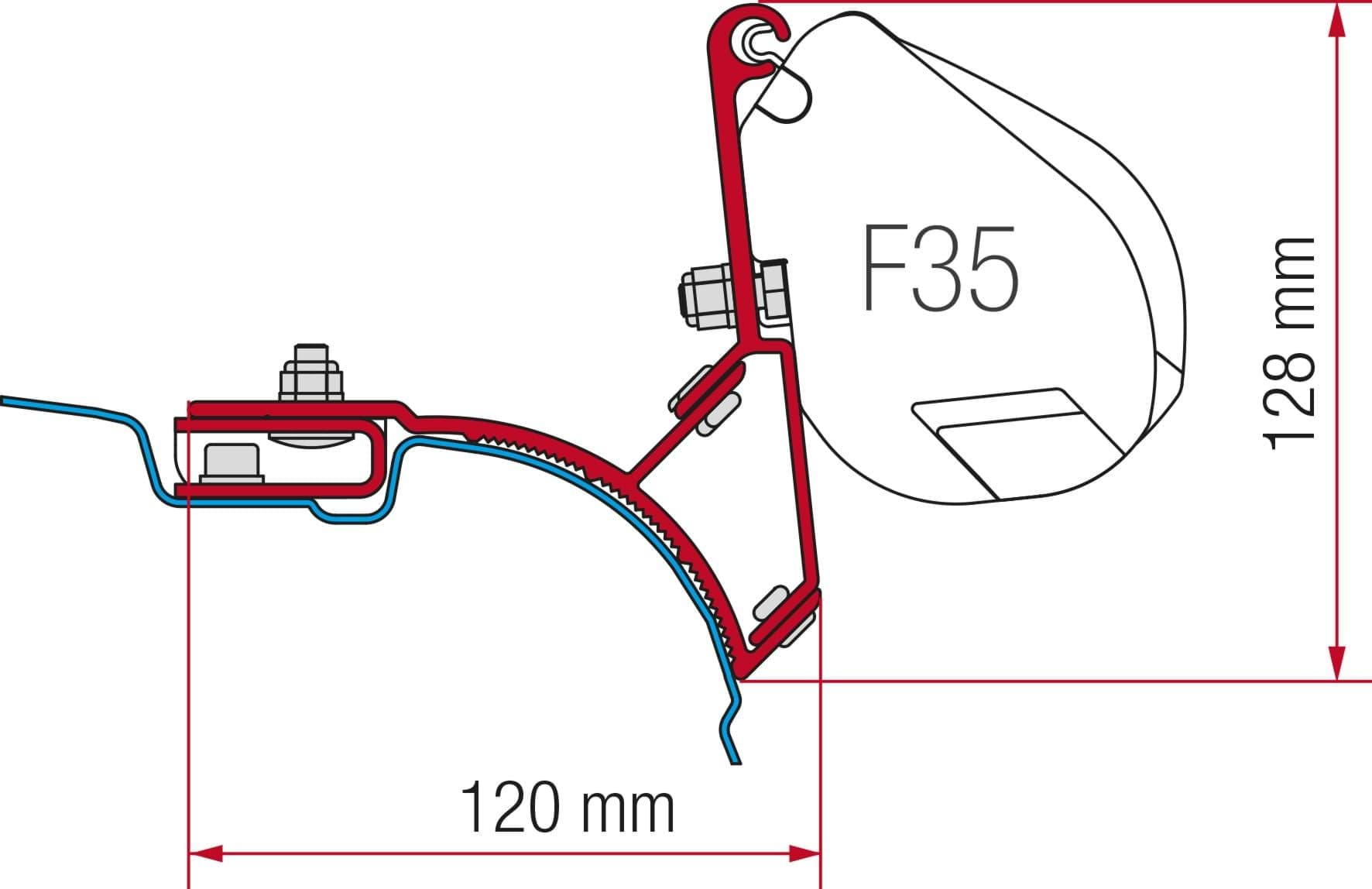 Afbeelding van KIT F35 PRO VW T5 -  VW T6 MULTIVAN