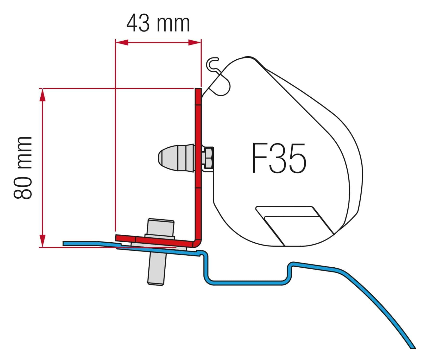 Afbeelding van KIT F35 PRO NISSAN NV200