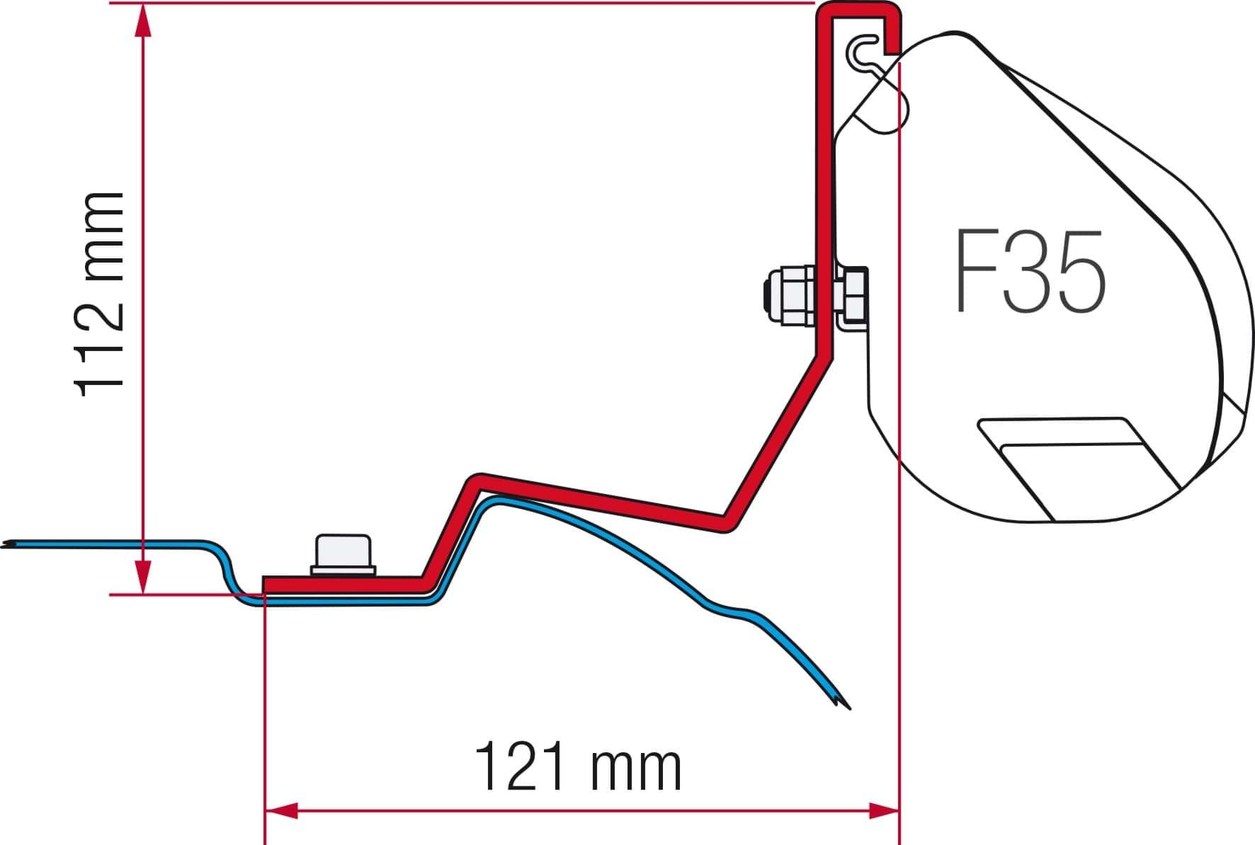 Afbeelding van KIT F35 PRO MERCEDES VIANO - VITO